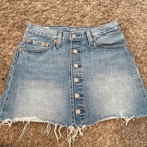 Levi’s jean skirt
